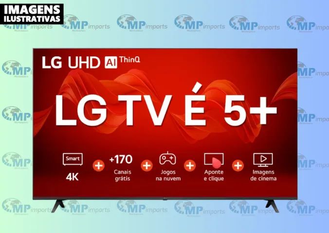 Loja MP Imports: Smart Tv 55 Polegadas LG UHD 4K, 3 HDMI, 2 USB, Com Alexa, Chromecast