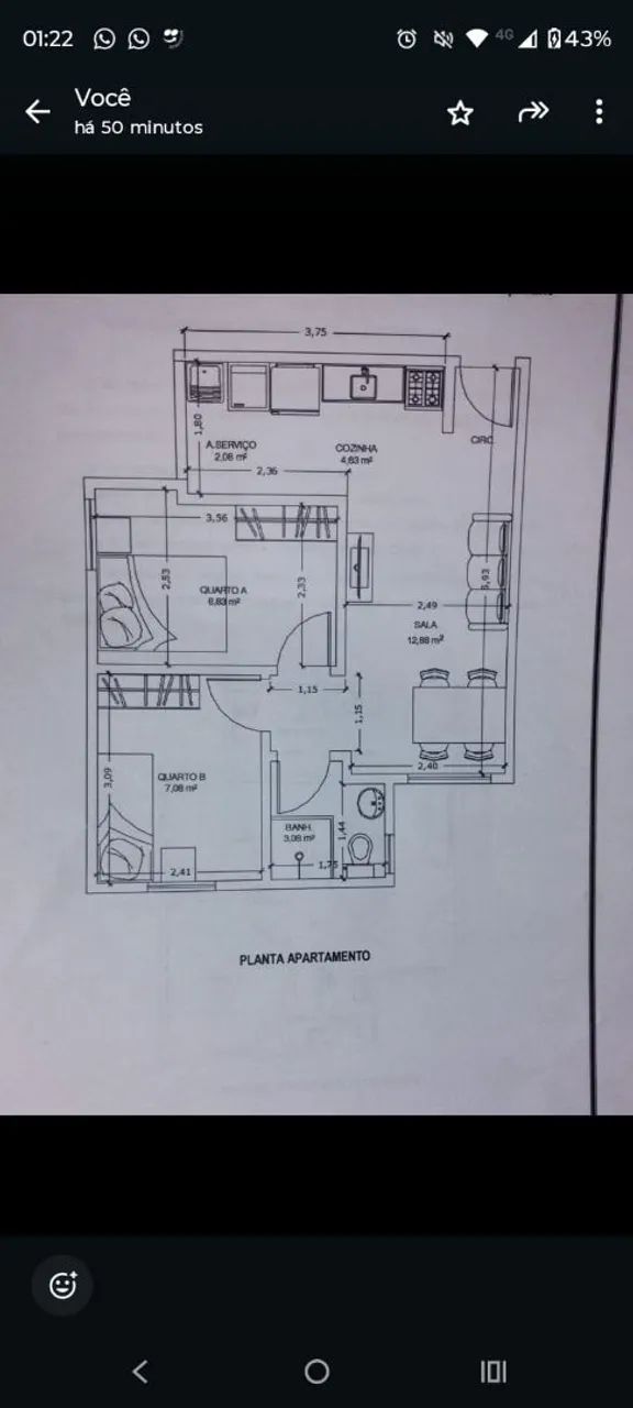 TROCO por SUA CASA 2/ 3Q, ATÉ 180MIL por AP 42M² QUITADO | Volta a combinar