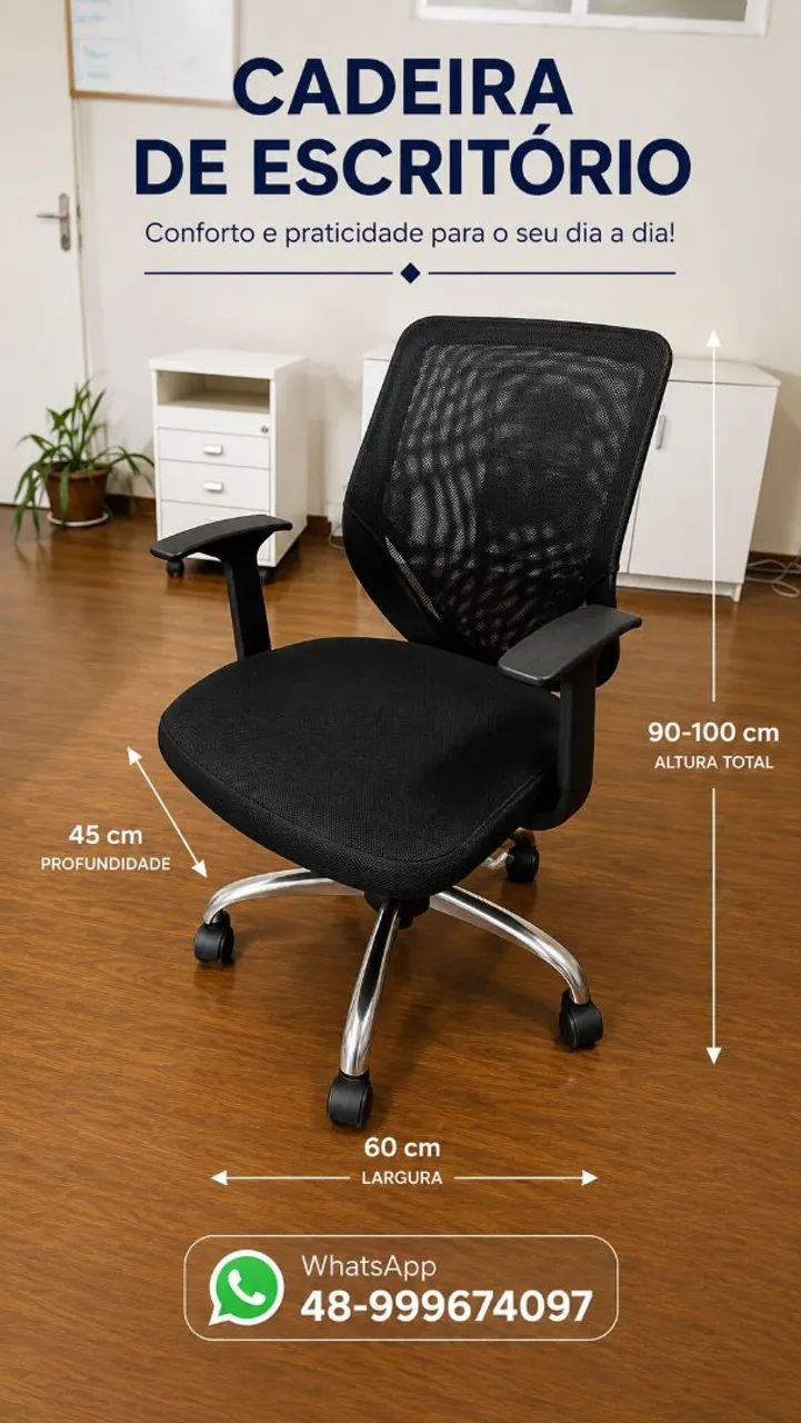 Cadeira de Escritório Ergonômica