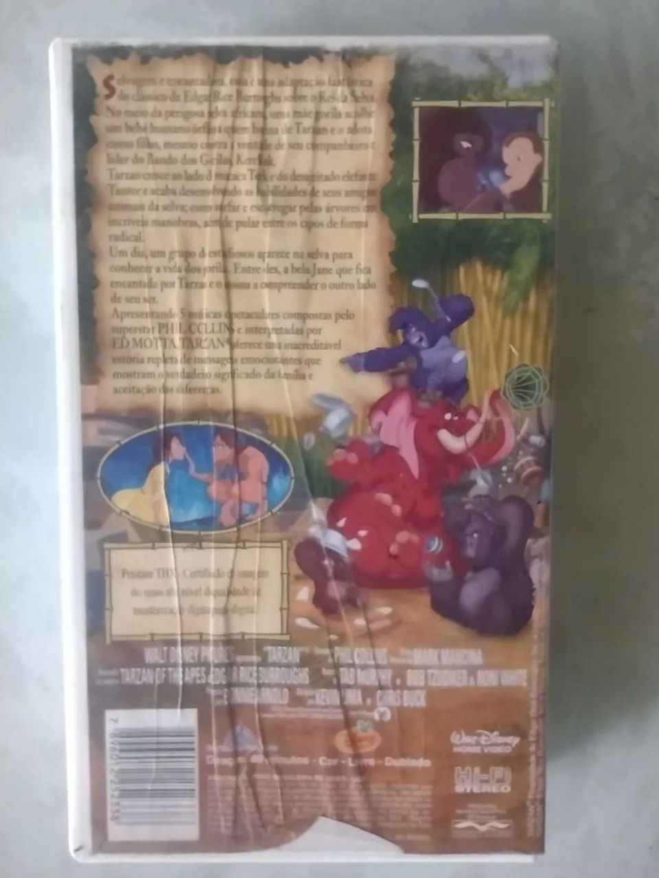 VHS, FITA ORIGINAL TARZAN - Foto 2