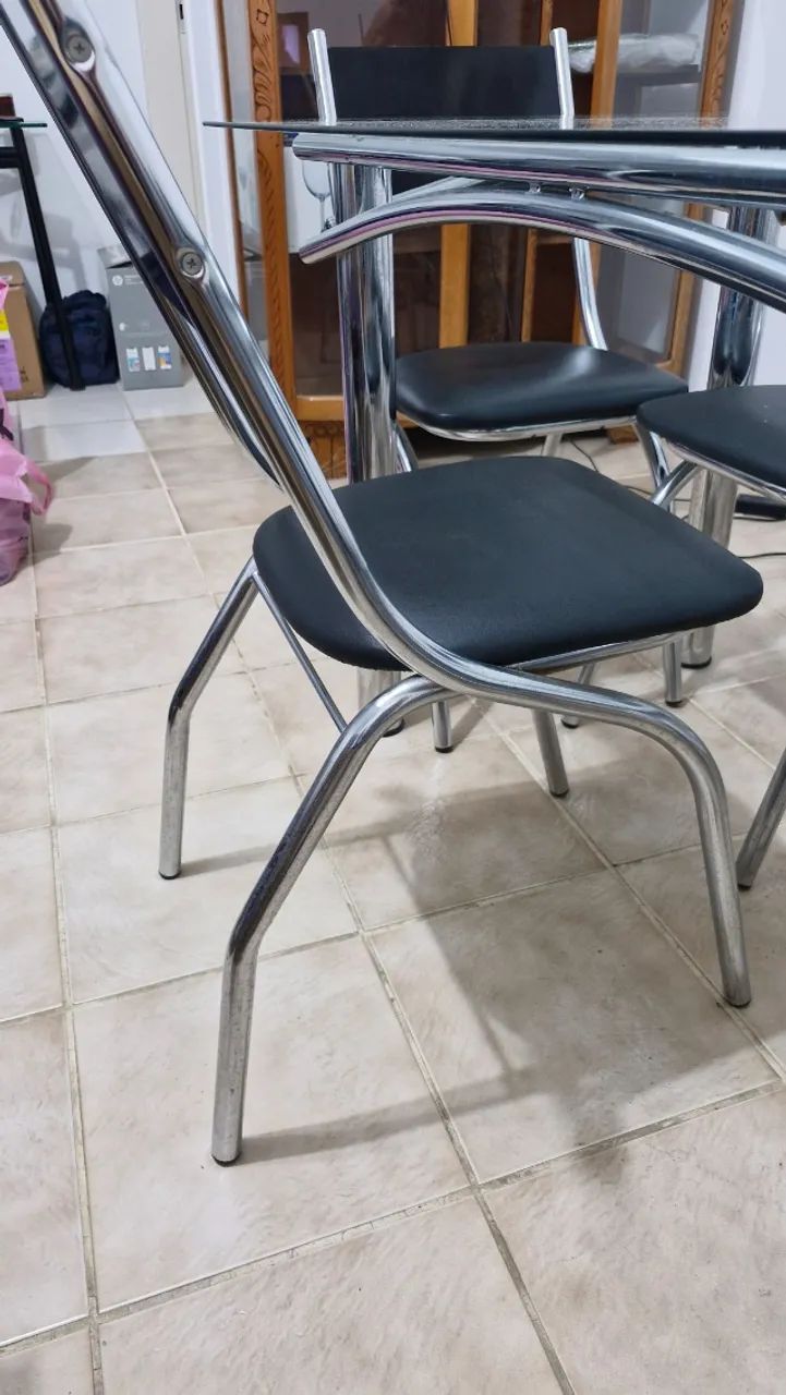 Mesa Retangular de vidro - Foto 2