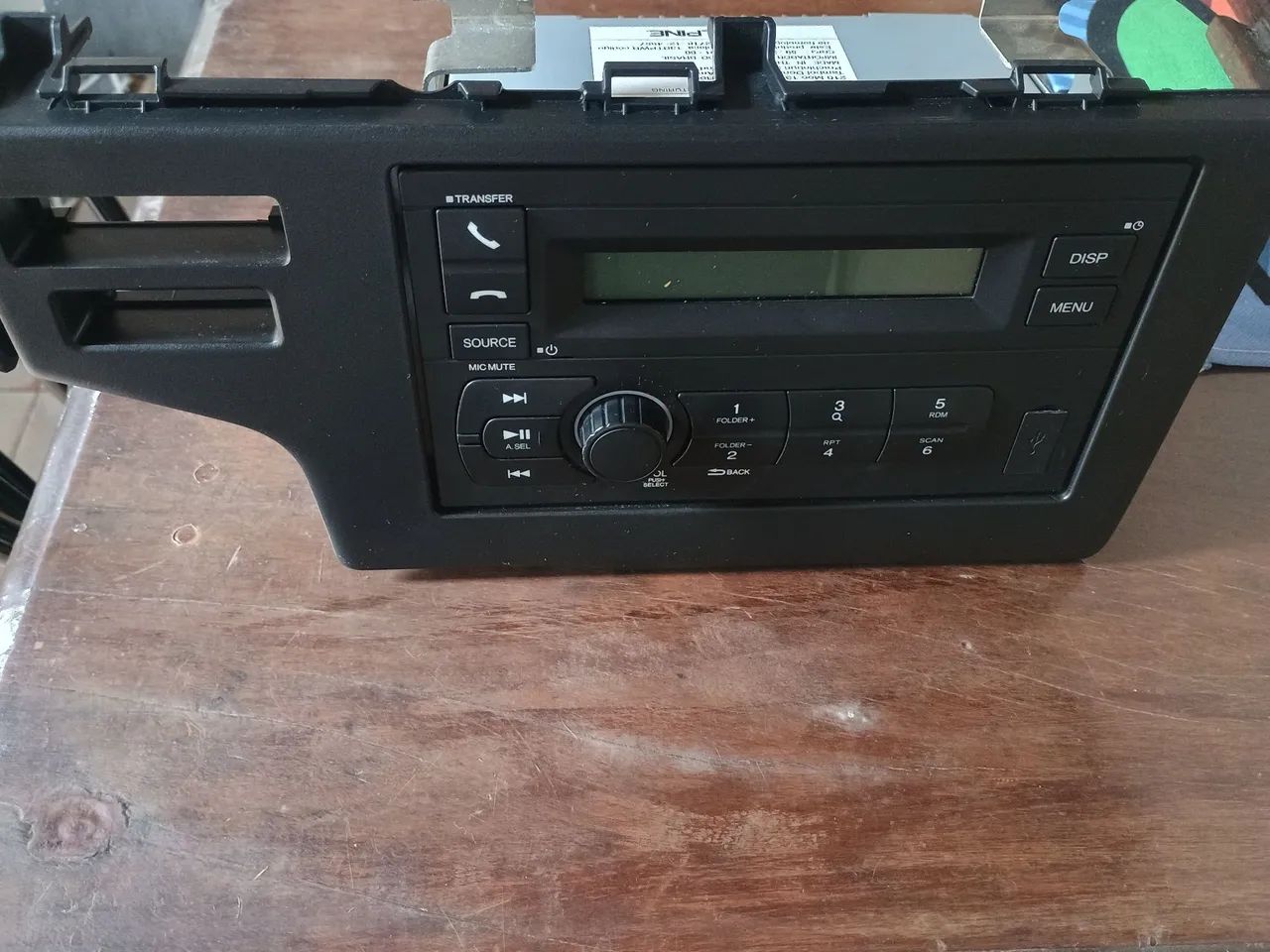 Som completo Honda Fit 2015 até 2020 com bluetooth original 