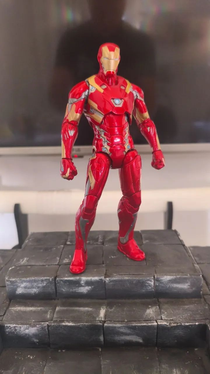 Diamond Select linha Marvel Select Iron Man Mark 46 LOOSE