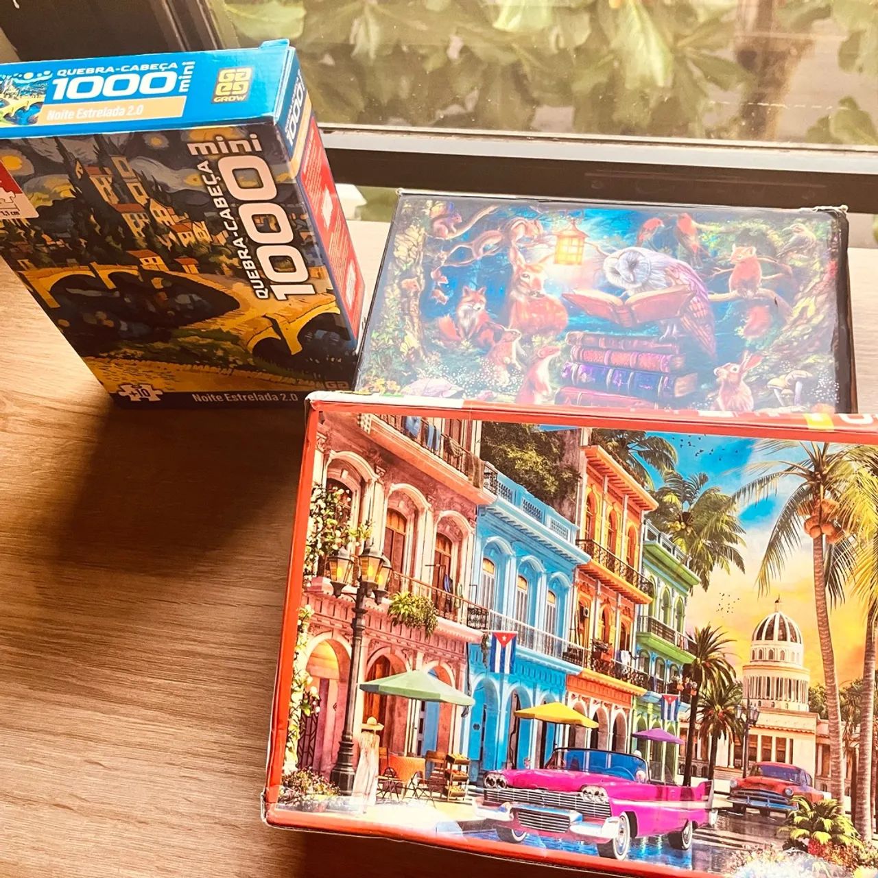 Puzzles 1000 peças