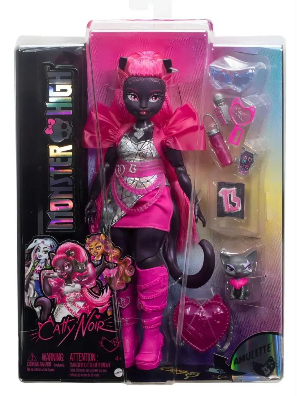 Boneca Monster High - Catty Noir Com Look Exclusivo E Pet - Foto 3