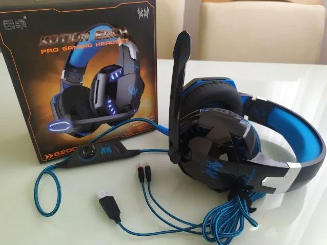 Headset Gamer com Led Para PC - Foto 3