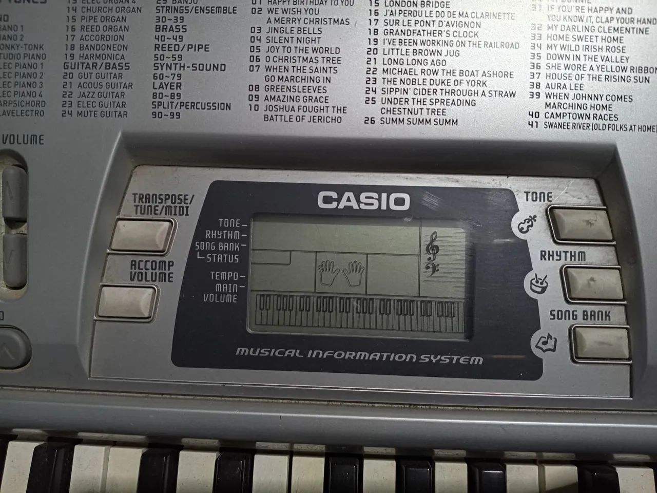 Teclado Casio 