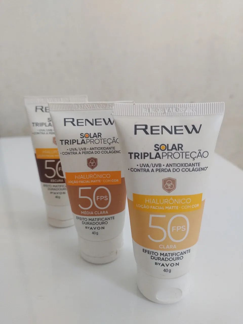 Renew Solar Tripla Proteção FPS 50 (40 g) - Nova e Lacrada