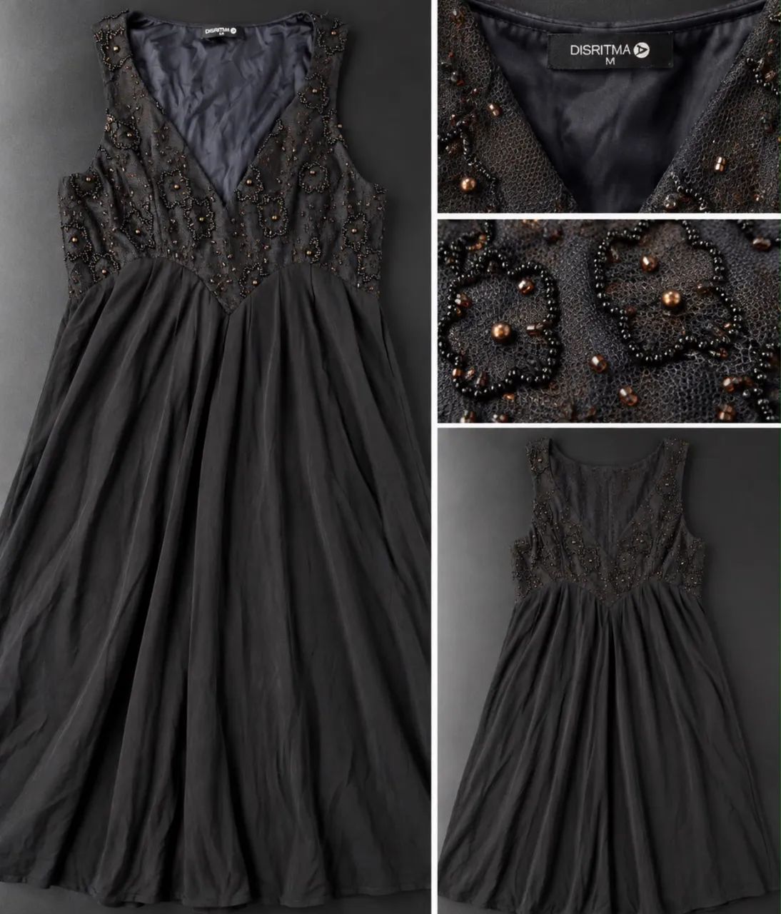 Vestido disritmia modelo Chanel