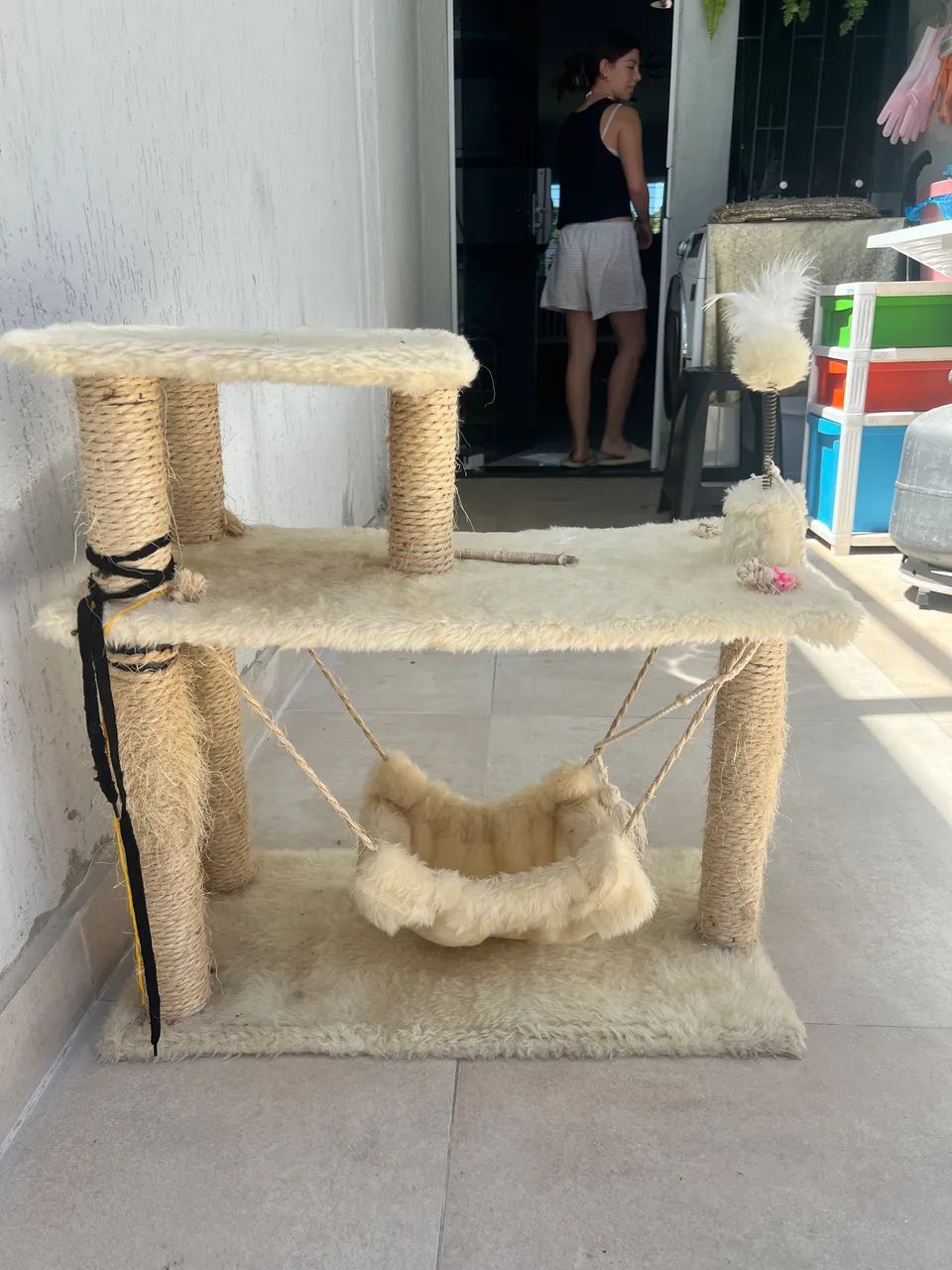 Arranhador playground para gato 