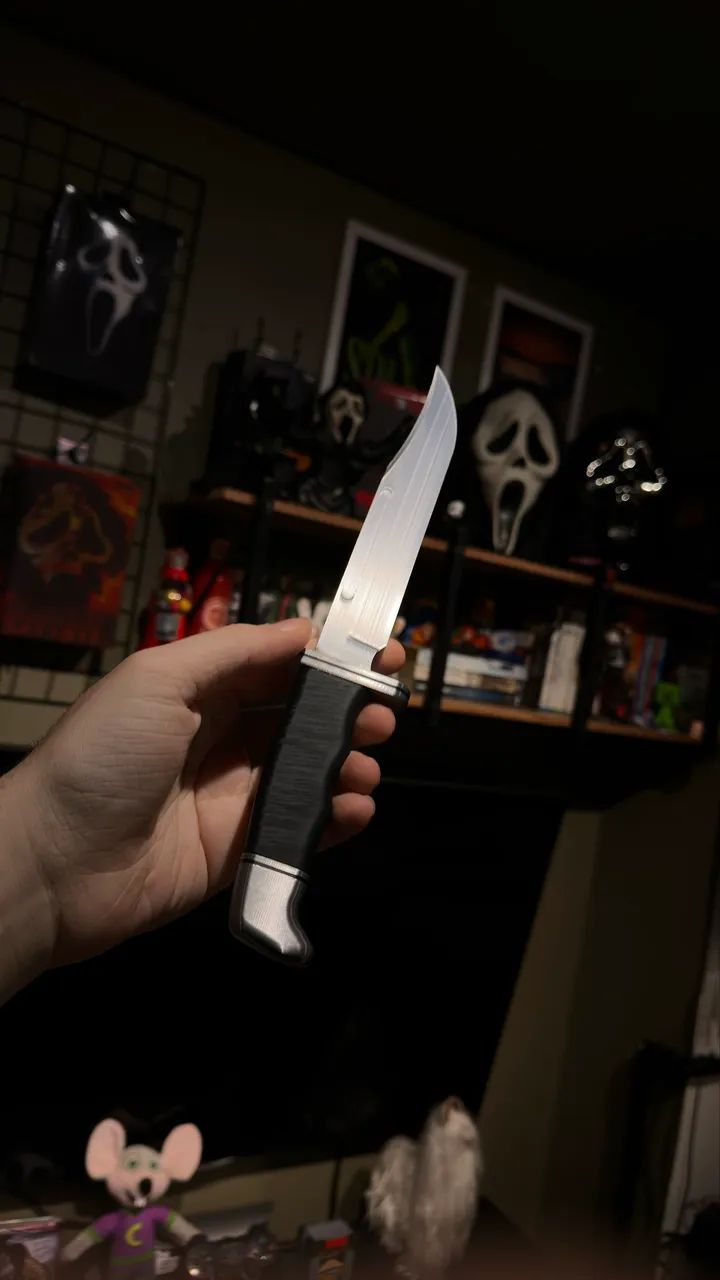 Faca Pânico Ghostface | Buck 120 | Filme Scream 