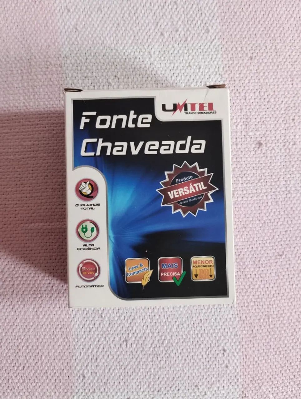 Fonte 5V, 3A, Bivolt Automático 110/220V, Chaveada, Entrega Grátis em Vila Velha - Foto 3