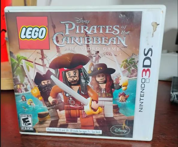 Lego Piratas do Caribe 3DS (lego pirates of the carribean)