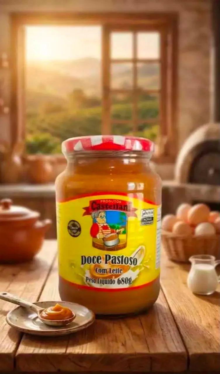 Doce de leite pastoso 