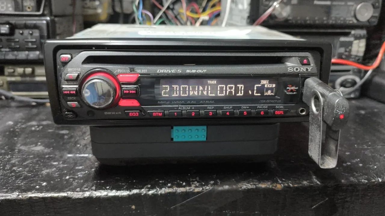 Rádio Sony CD xplod