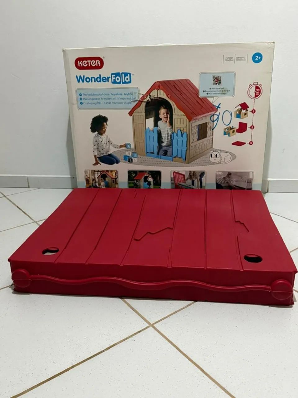 Casinha Infantil Keter WonderFold Dobrável - Foto 5