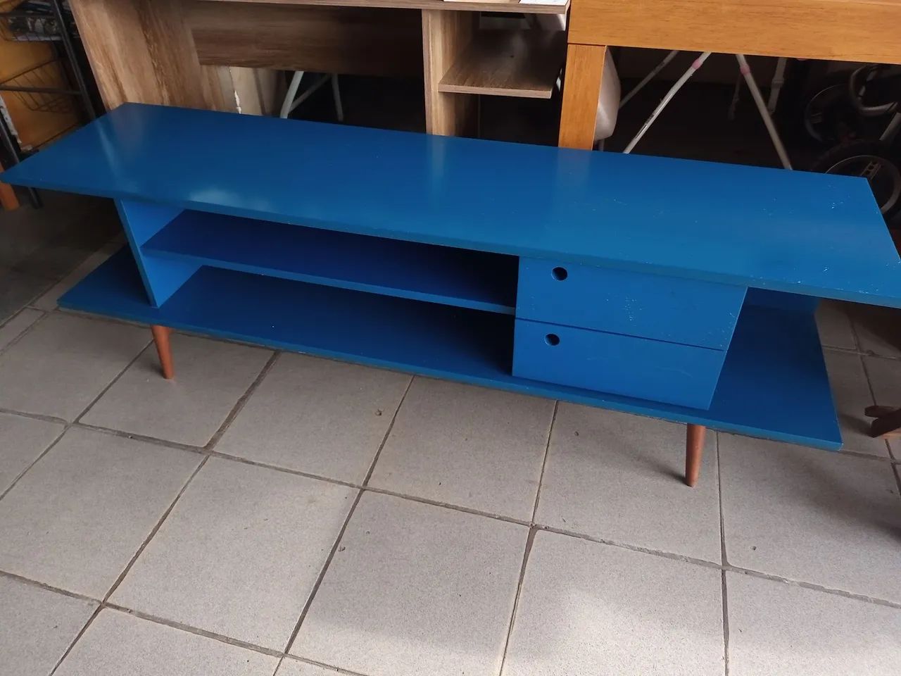 Usado Rack azul Tok stock maciço 