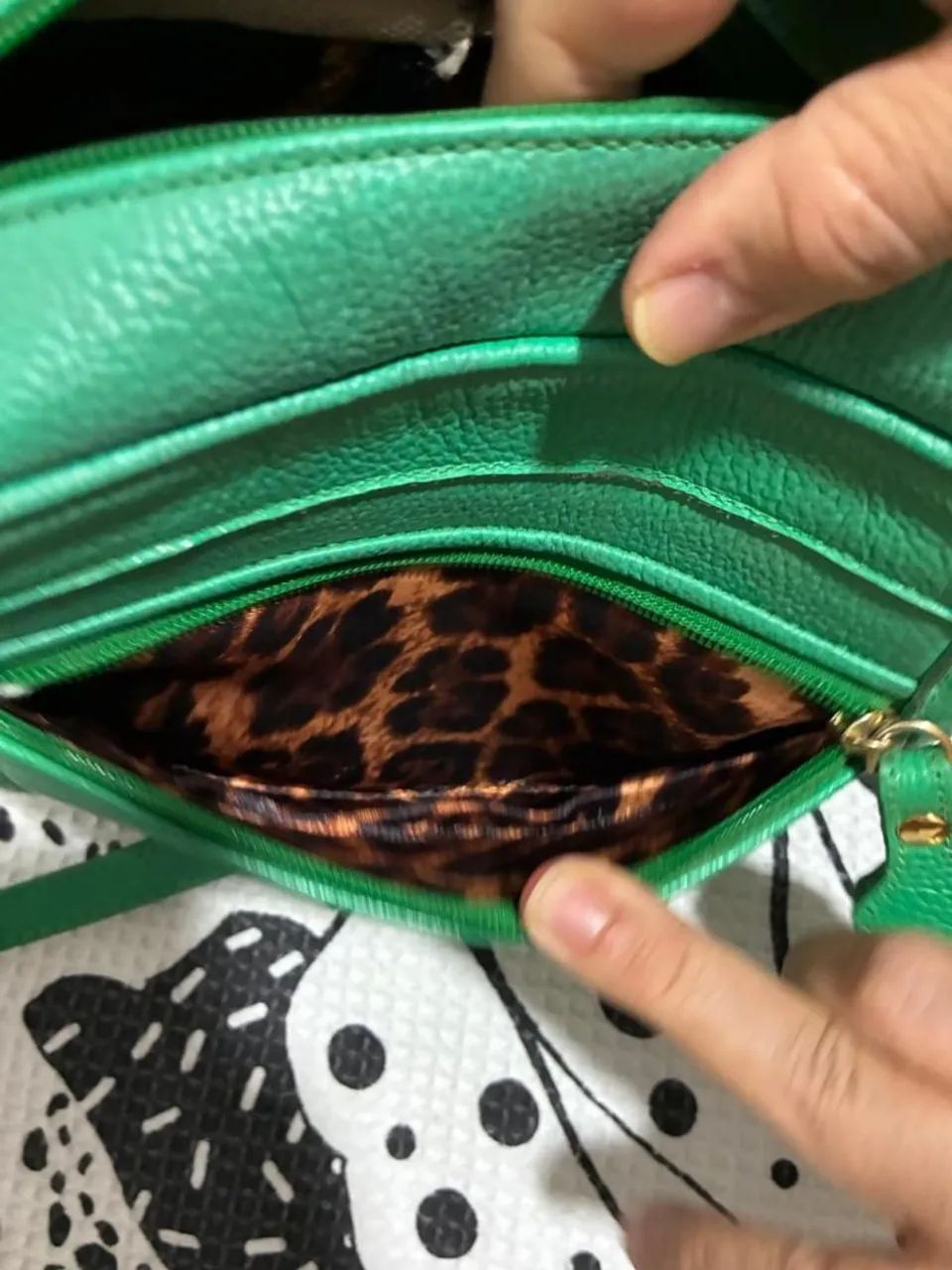 Bolsa de Couro Legitimo Carmen Steffens - Foto 3