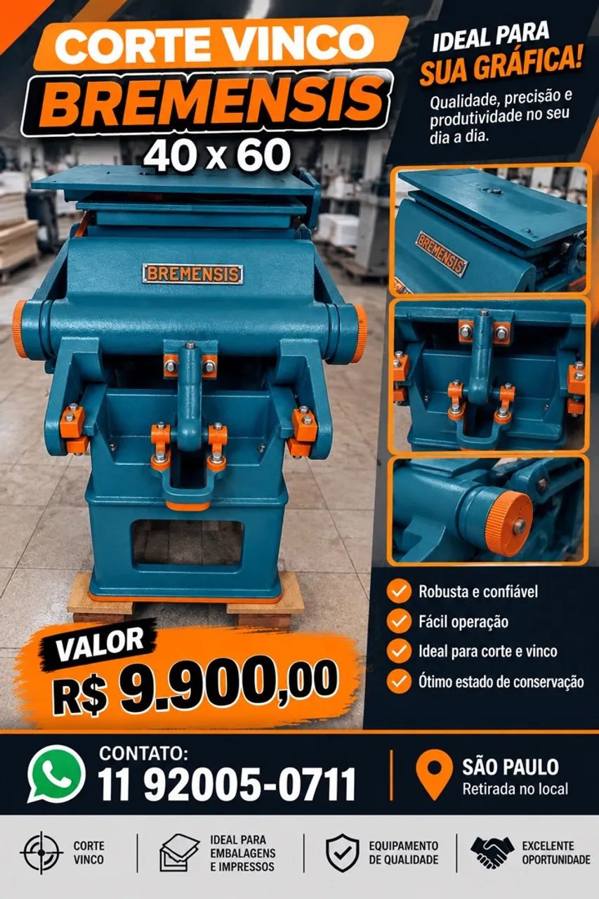 Corte vinco bremense 400 x 600