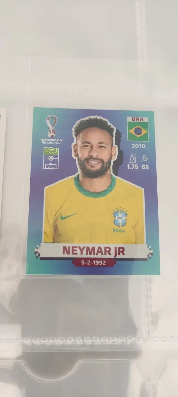 Lote figurinhas Neymar Jr Copas 2018 2022 - Foto 3
