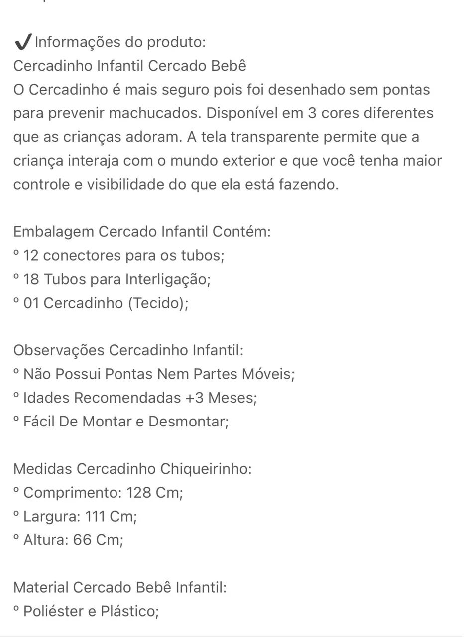 Cercadinho baby - Foto 3