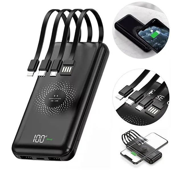 Power Bank Com Indução 10000Mah - Foto 3