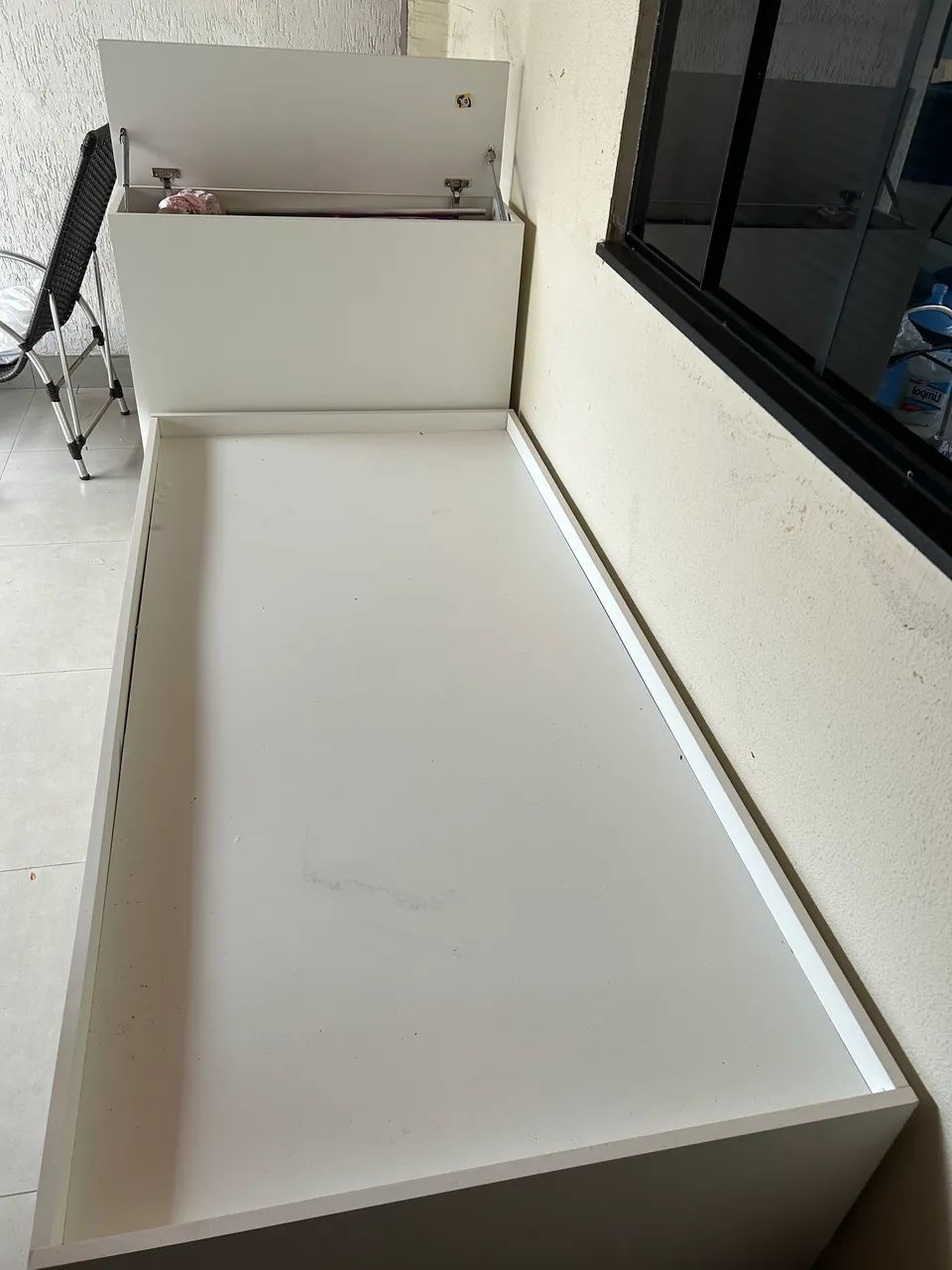 Cama solteiro madeira MDF - Foto 4