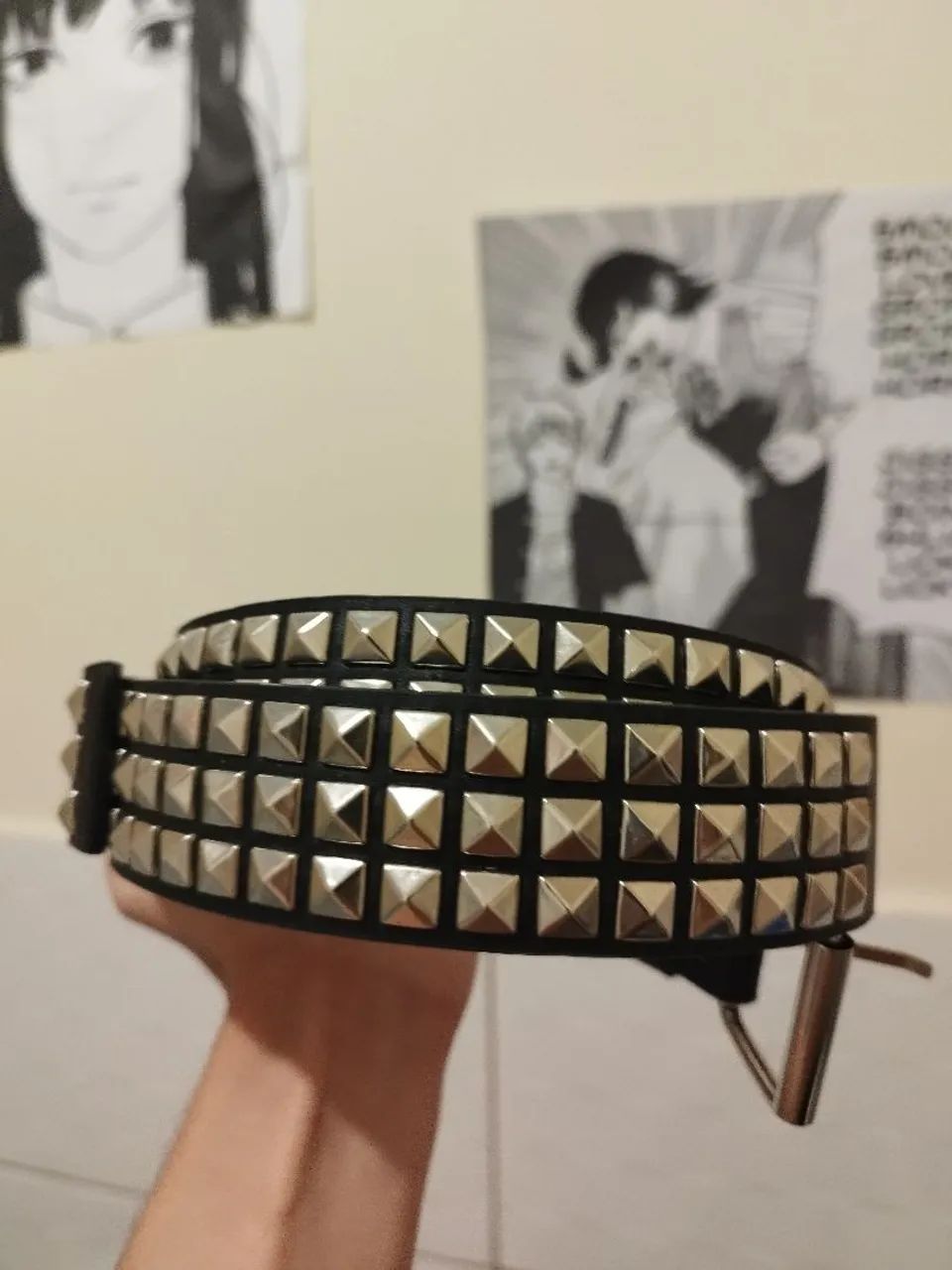 cinto punk rock/y2k/gótico 