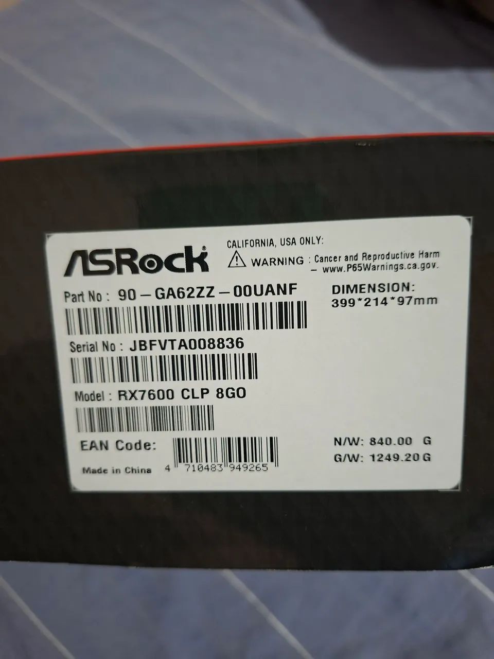 Placa de vídeo rx7600 - Foto 3