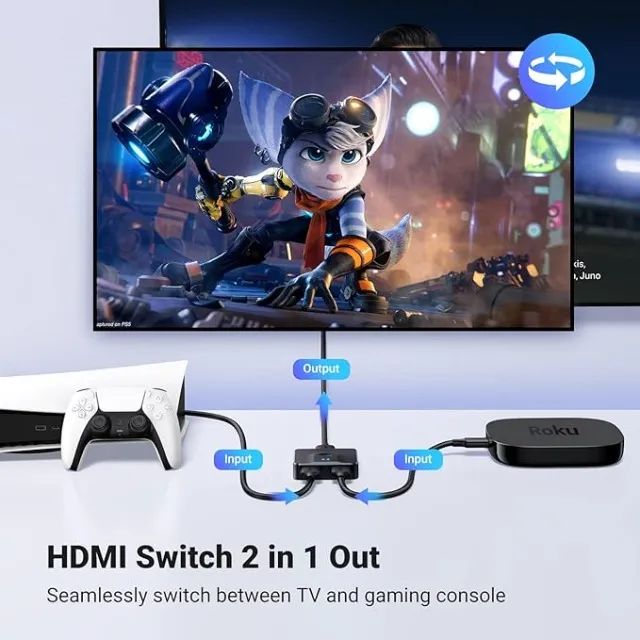 UGREEN Switch Bidirecional HDMI 2.0 4K 60Hz - Foto 2