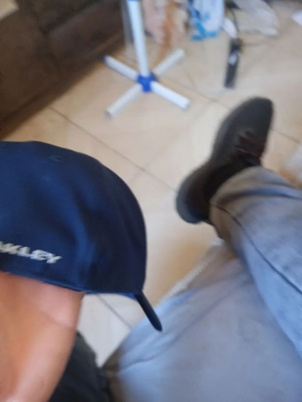 Boné da Oakley tincan azul