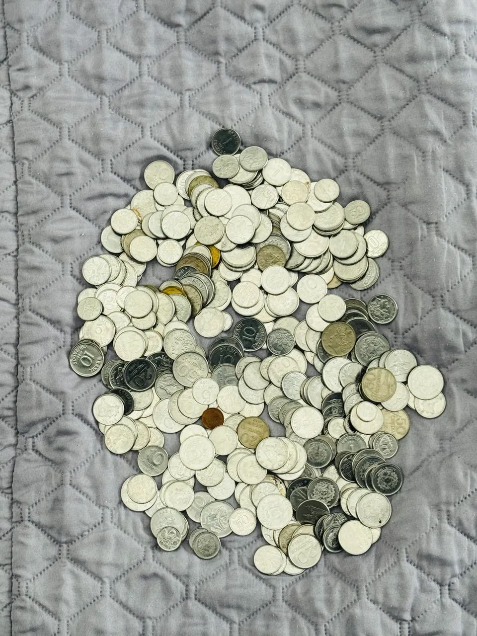 Lote de moedas antigas - Algumas valiosas  - Foto 4
