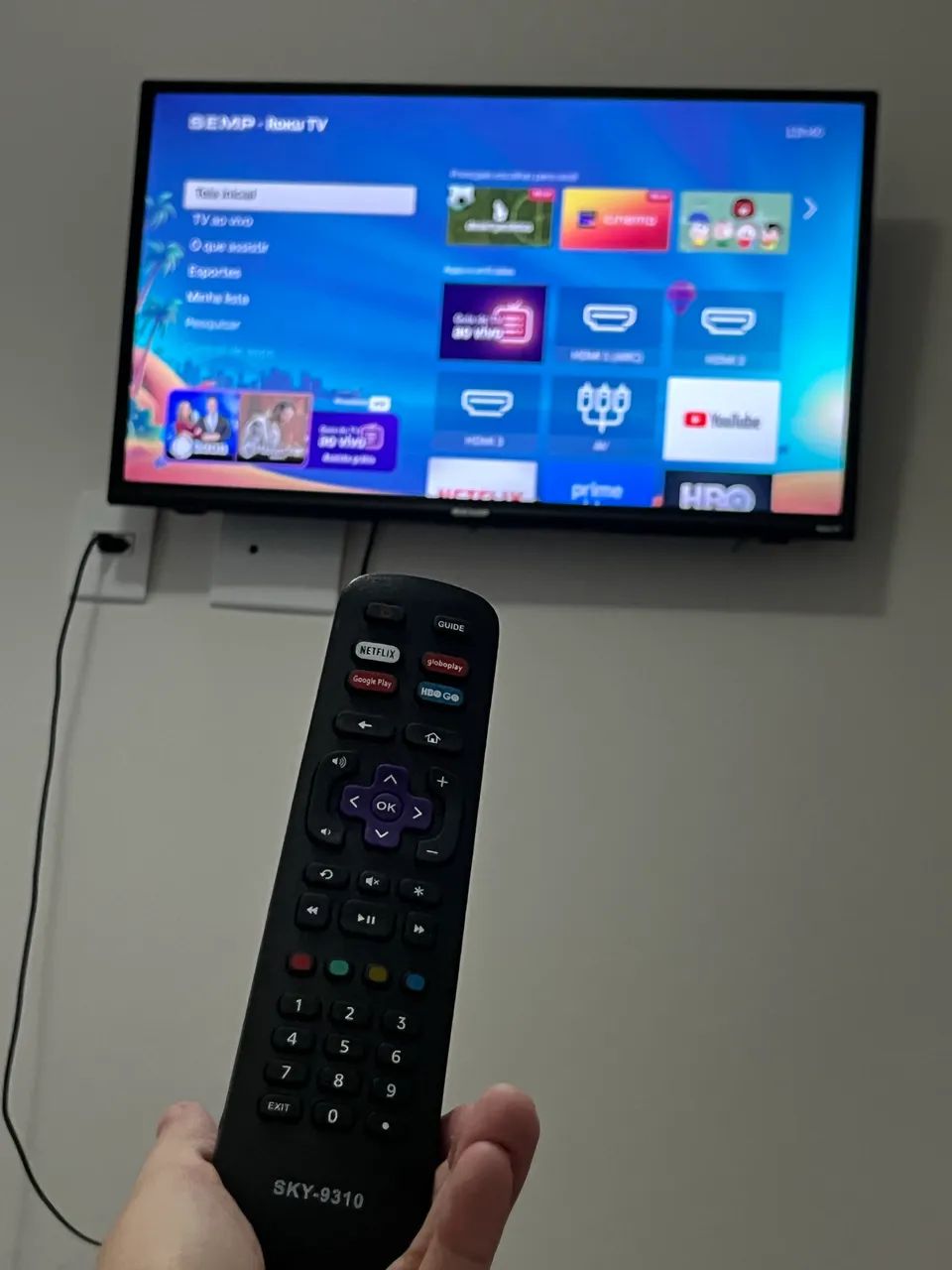 TV 32 polegadas semp Roku  - Foto 3