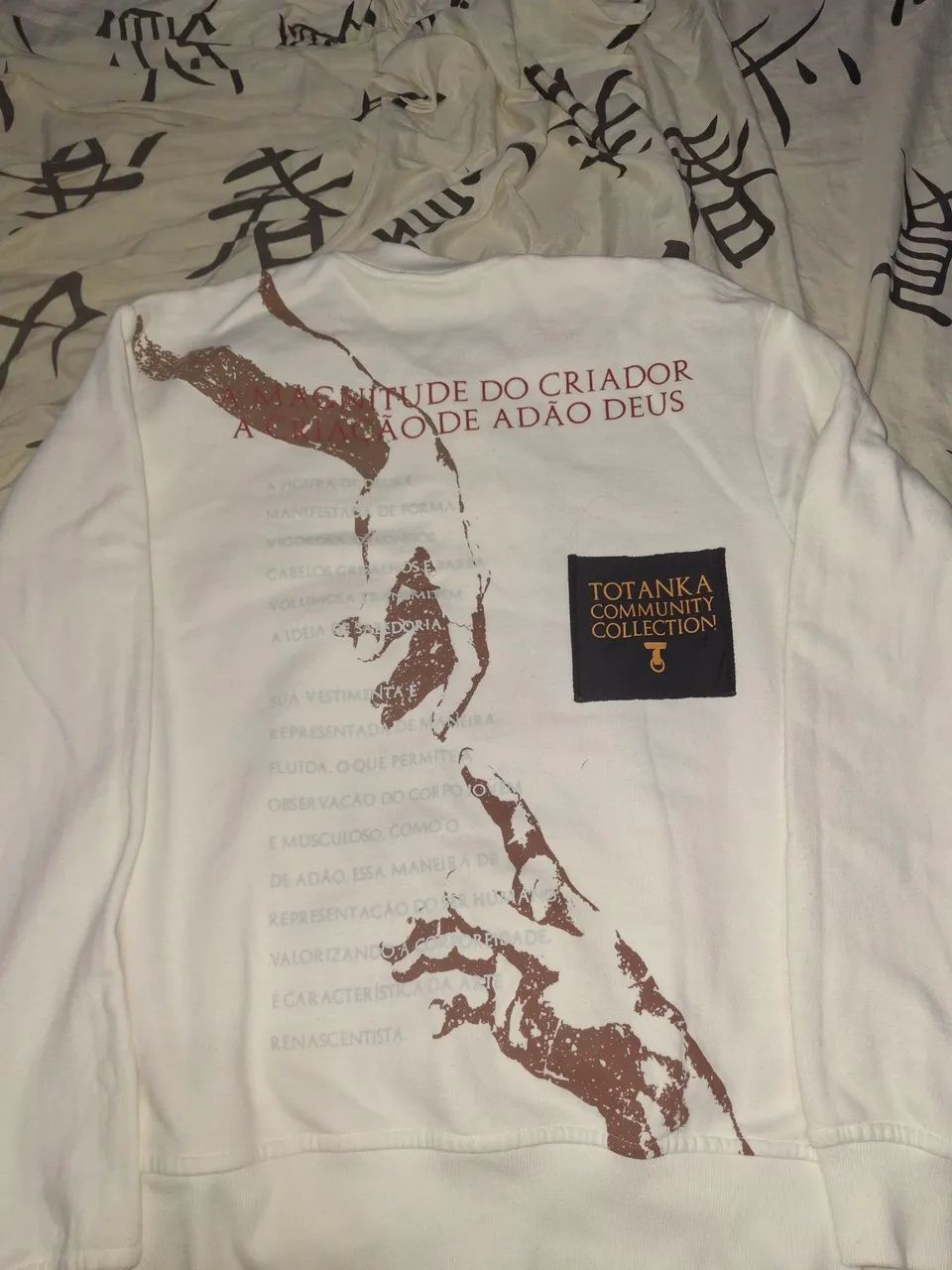 Camisa Totanka Branca Manga longa - Foto 2