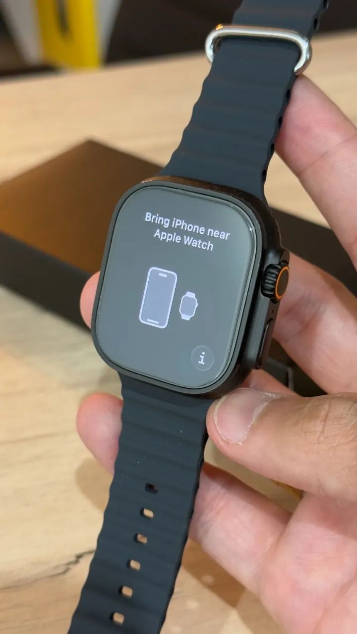 Apple Watch Ultra 2 49mm Preto Cellular 4G + GPS - Apenas 1 mês de uso! Garantia até 2027! - Foto 2