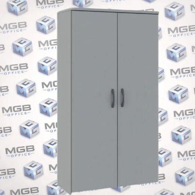 Armário Alto Fechado com 2 Portas - 1,59x0,77x0,40cm - (CINZA ou PRETO) FAZEMOS ENTREGAS!!