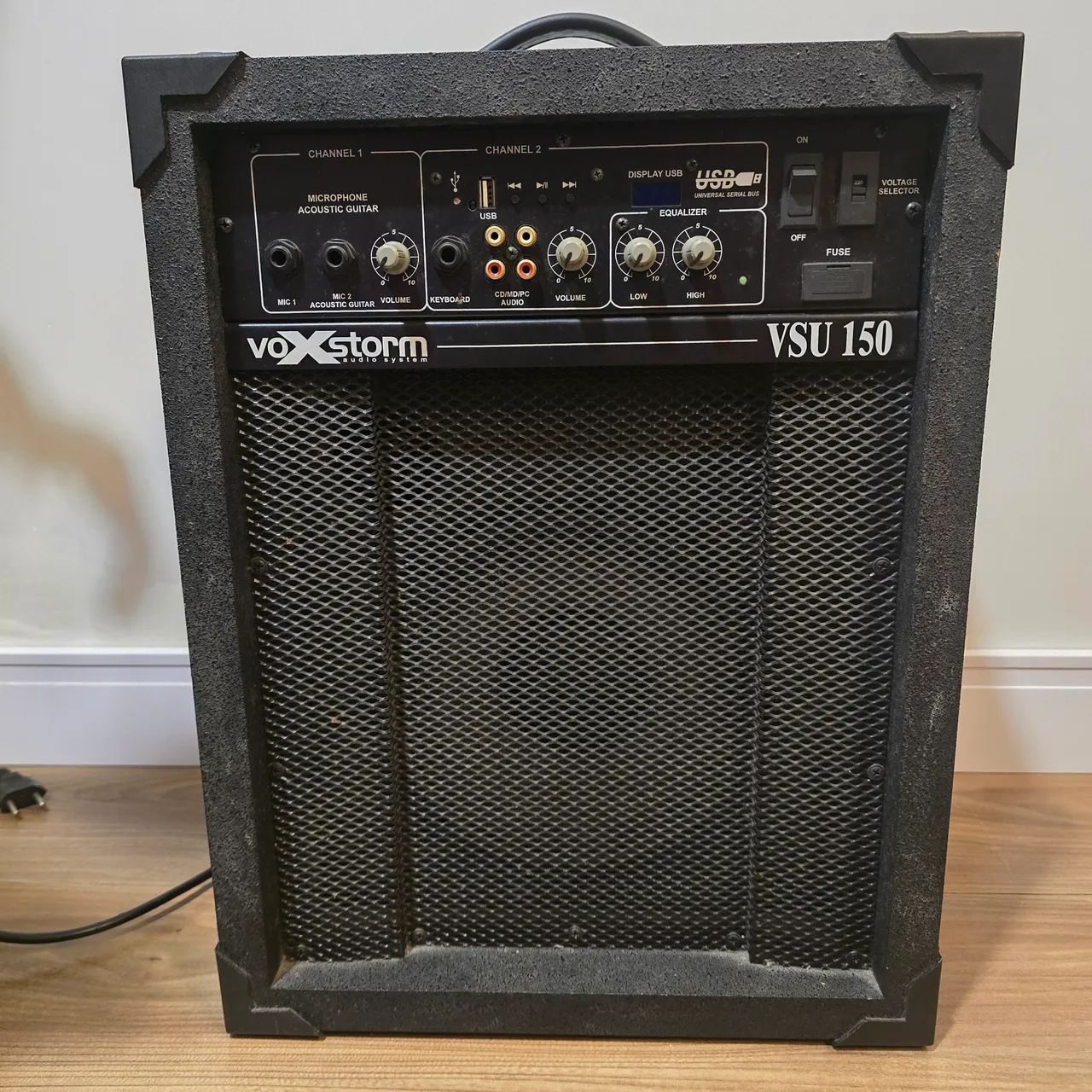 Caixa amplificada Vox Storm VSU150 Guitarra Microfone com USB - Foto 3