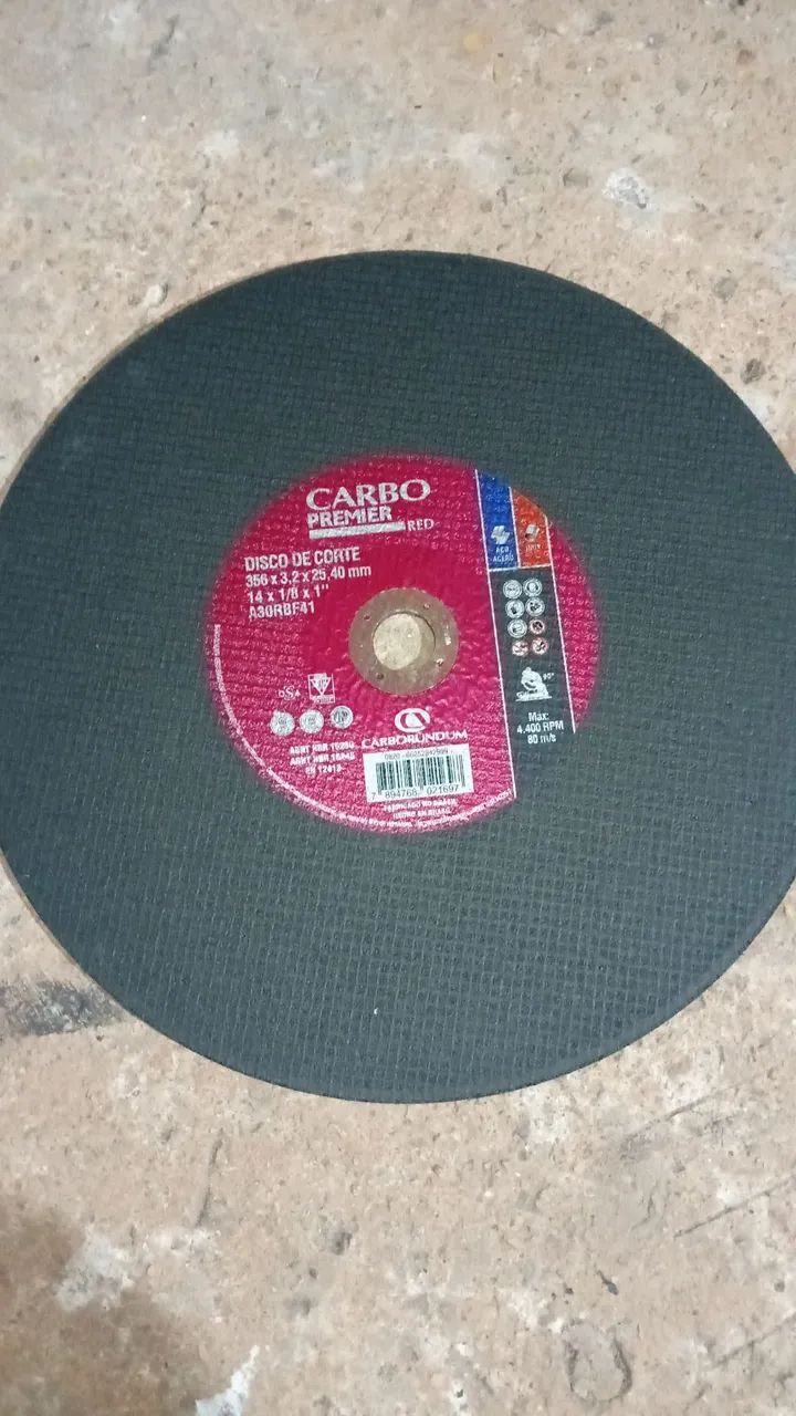 Disco para policorte