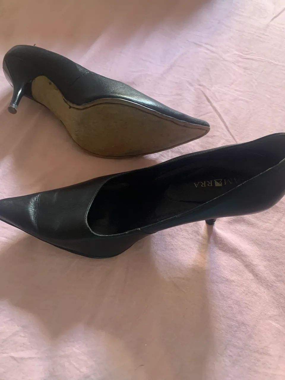 Muler em couro legítimo lindo muito elegante tam 36 - Foto 2