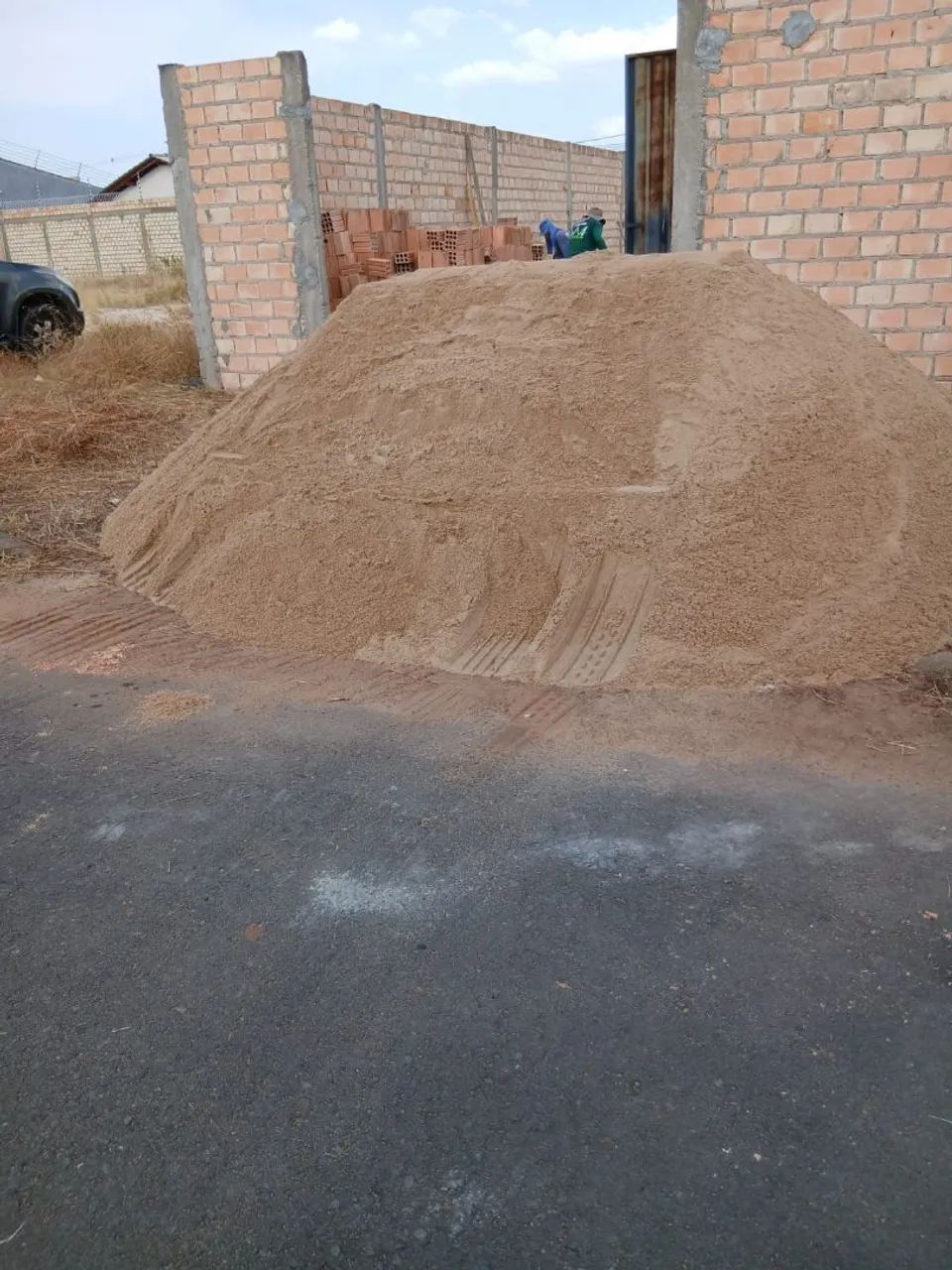 Areia média *