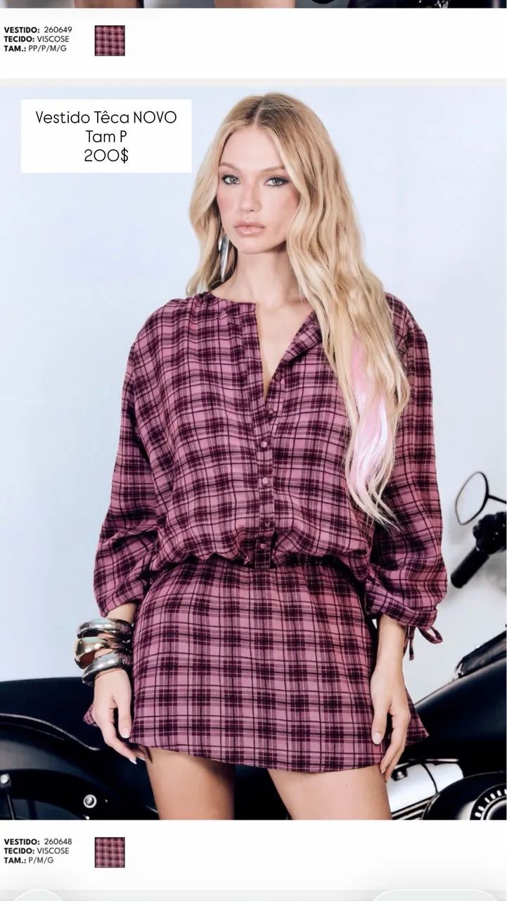 Vestido Têca novo 