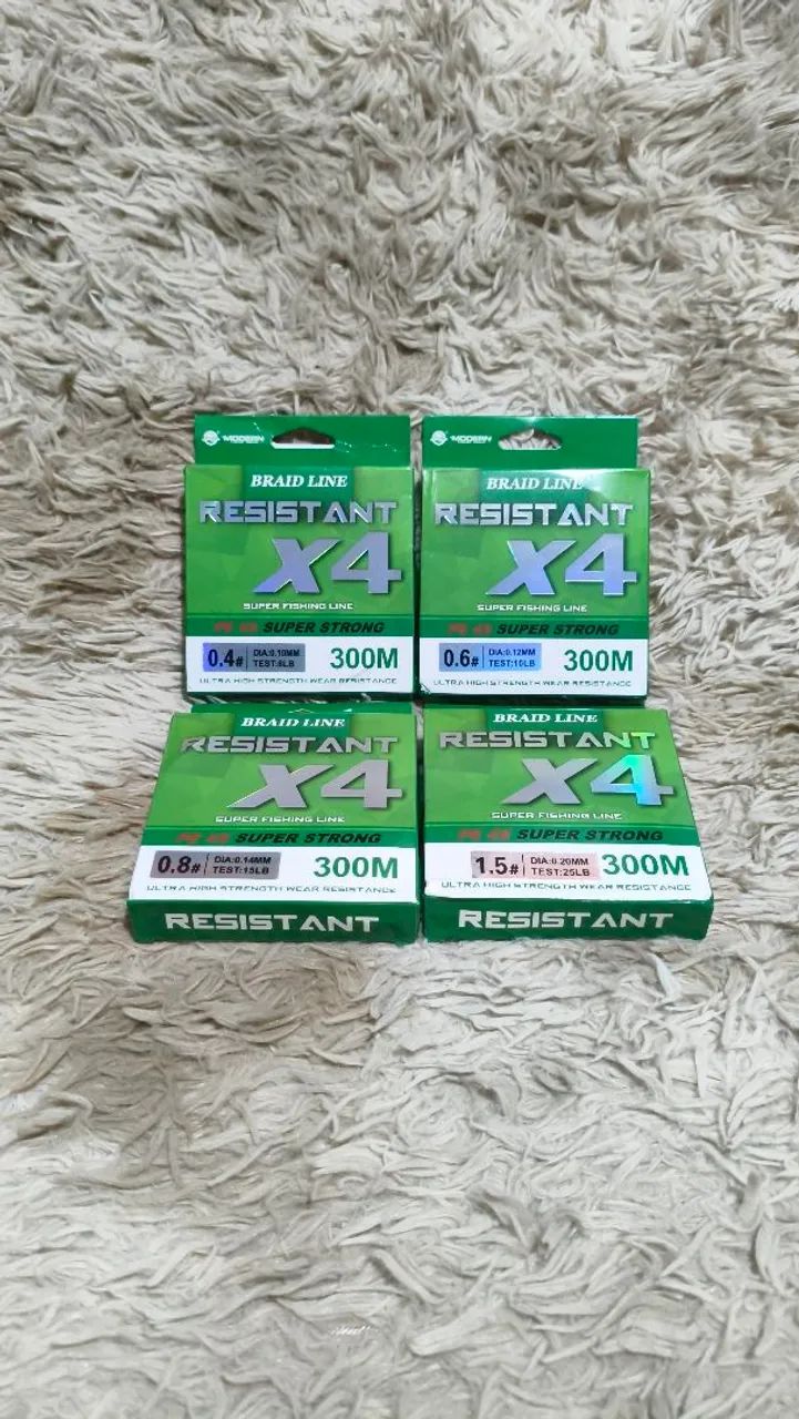 Linha de multifilamento 300m