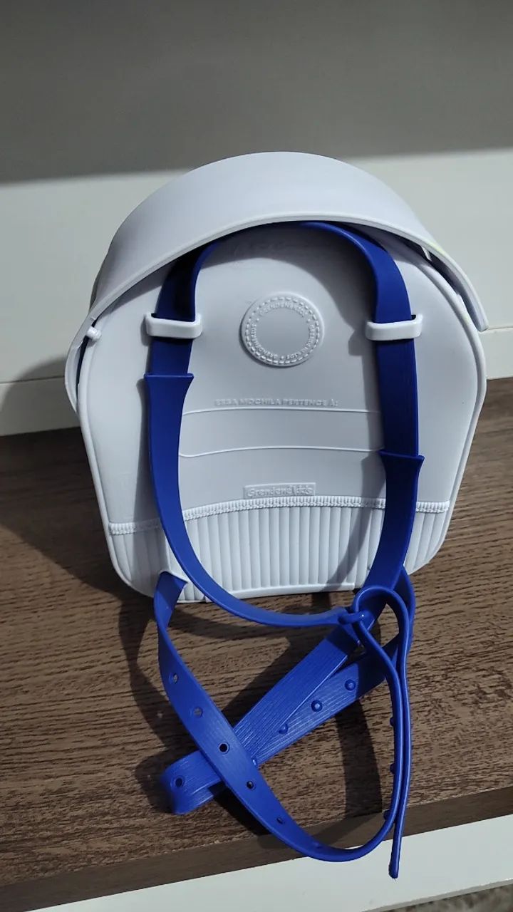 Sandália Grendene azul n°19 Buzz Lightyear com mochila  - Foto 2