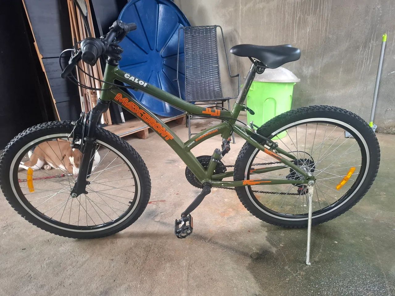 Bicicleta  aro 24 caloi max front