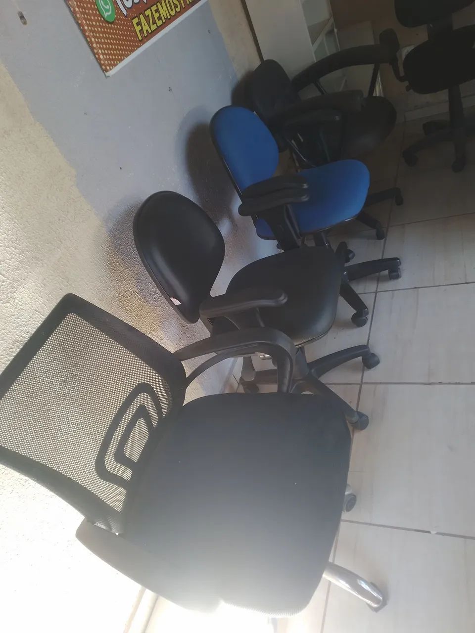 Cadeira de escritório 120 cada