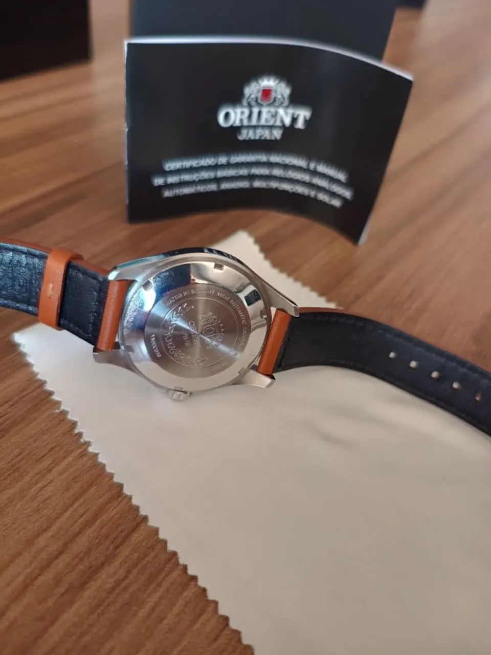 Relógio Automático Orient 3 Stars Air Pilot - MODELO YN6SC010-P2MX - Foto 3