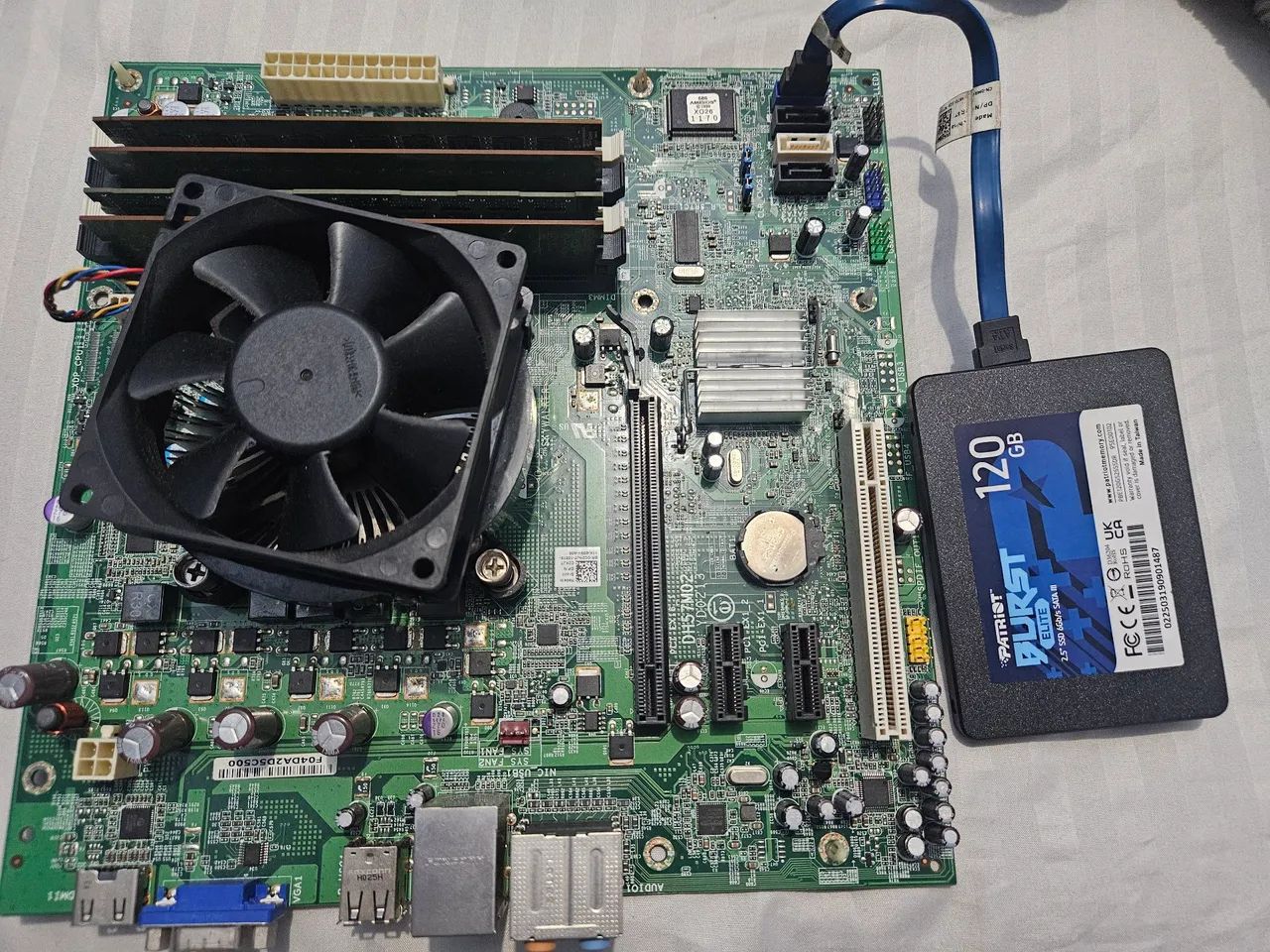 Kit Placa mãe e processador  - Foto 2