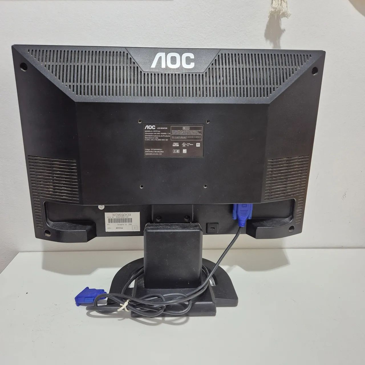 Monitor AOC 20 polegadas widescreem  - Foto 3