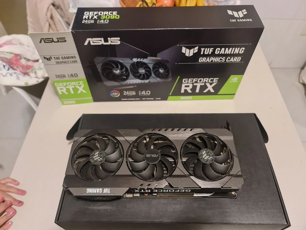 Rtx 3090 asus tuf garmin 24gb - Foto 4