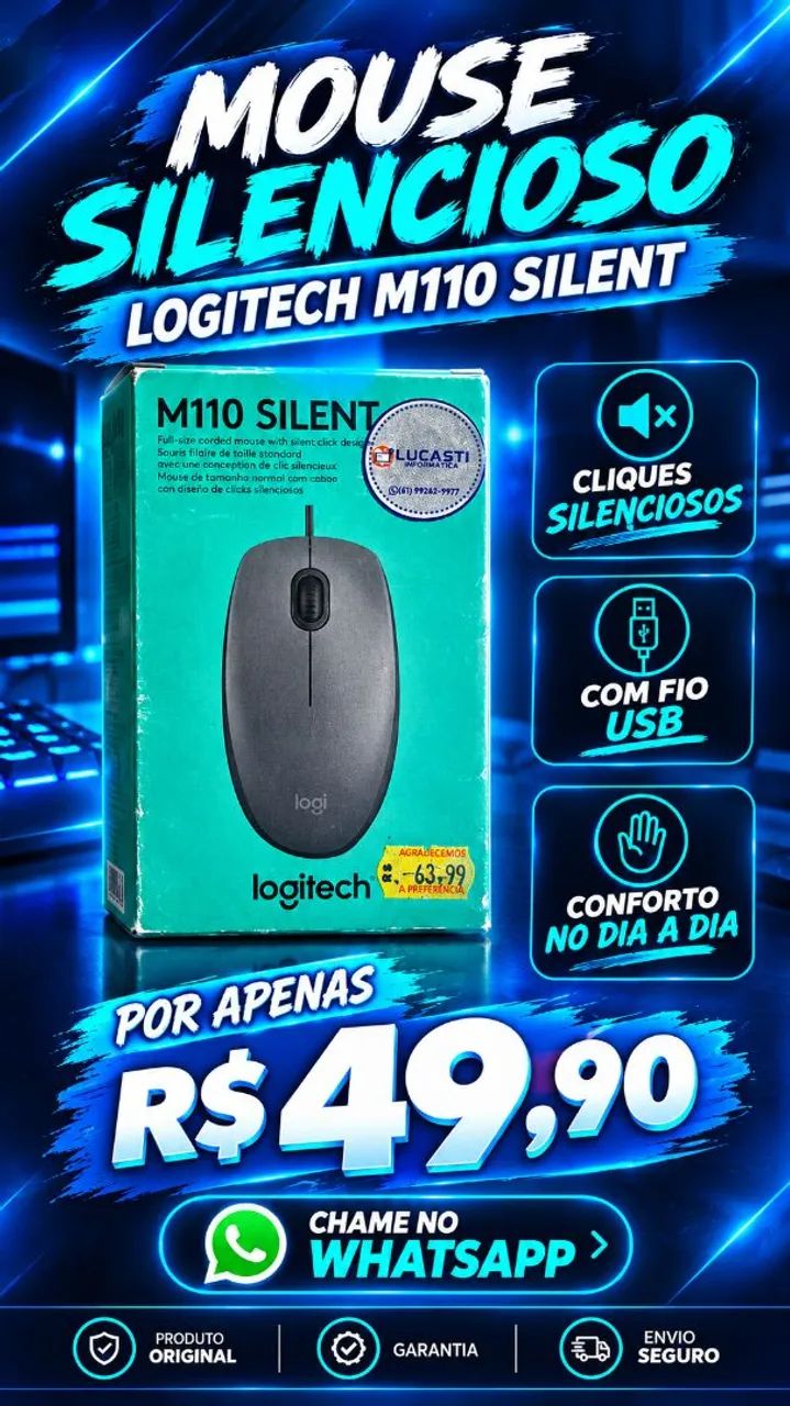 Mouse logitech m110